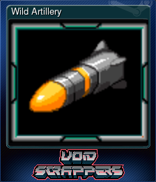 Series 1 - Card 7 of 12 - Wild Artillery