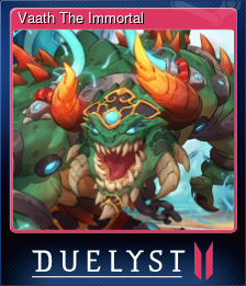 Series 1 - Card 5 of 12 - Vaath The Immortal