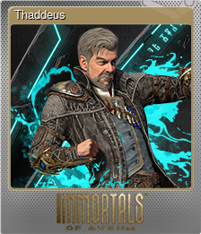 Series 1 - Card 6 of 7 - Thaddeus