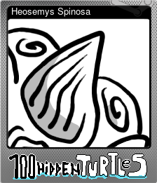 Series 1 - Card 1 of 5 - Heosemys Spinosa