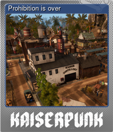 Series 1 - Card 4 of 9 - Prohibition is over