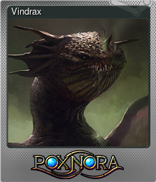 Series 1 - Card 8 of 9 - Vindrax