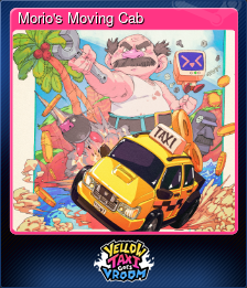 Series 1 - Card 15 of 15 - Morio's Moving Cab