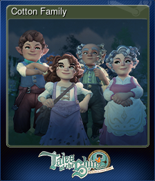 Series 1 - Card 3 of 12 - Cotton Family