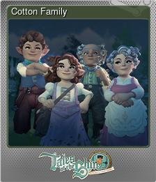 Series 1 - Card 3 of 12 - Cotton Family