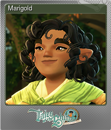 Series 1 - Card 7 of 12 - Marigold