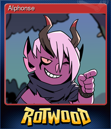 Series 1 - Card 9 of 12 - Alphonse