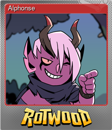 Series 1 - Card 9 of 12 - Alphonse