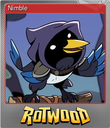 Series 1 - Card 8 of 12 - Nimble