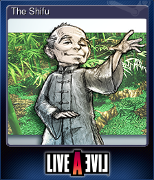 Series 1 - Card 4 of 9 - The Shifu