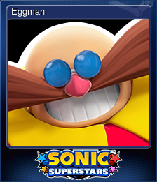 Series 1 - Card 2 of 7 - Eggman