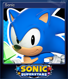 Series 1 - Card 5 of 7 - Sonic