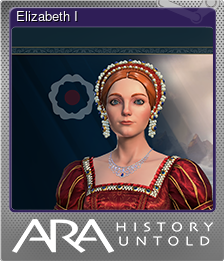 Series 1 - Card 2 of 10 - Elizabeth I