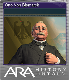 Series 1 - Card 6 of 10 - Otto Von Bismarck
