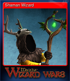 Series 1 - Card 4 of 6 - Shaman Wizard