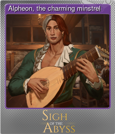 Series 1 - Card 4 of 6 - Alpheon, the charming minstrel