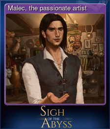 Malec, the passionate artist