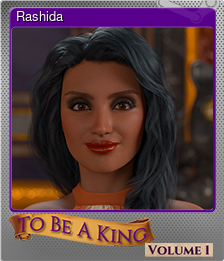 Series 1 - Card 9 of 15 - Rashida