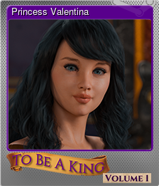 Series 1 - Card 3 of 15 - Princess Valentina