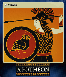 Series 1 - Card 5 of 13 - Athena