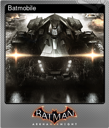 Series 1 - Card 4 of 7 - Batmobile