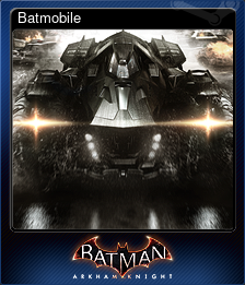 Series 1 - Card 4 of 7 - Batmobile