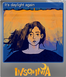 Series 1 - Card 2 of 6 - It's daylight again