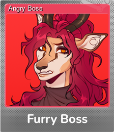 Series 1 - Card 1 of 5 - Angry Boss