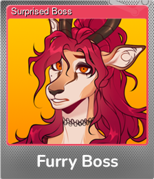 Series 1 - Card 5 of 5 - Surprised Boss