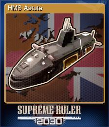 Series 1 - Card 6 of 6 - HMS Astute