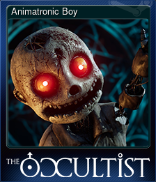 Series 1 - Card 1 of 7 - Animatronic Boy