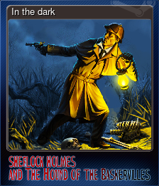 Series 1 - Card 2 of 6 - In the dark