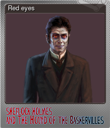 Series 1 - Card 5 of 6 - Red eyes