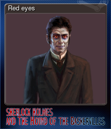Series 1 - Card 5 of 6 - Red eyes