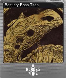 Series 1 - Card 4 of 10 - Bestiary Boss Titan