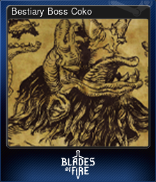 Series 1 - Card 1 of 10 - Bestiary Boss Coko