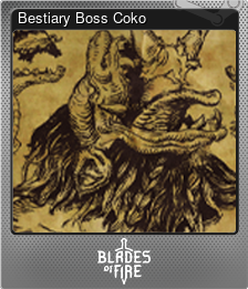 Series 1 - Card 1 of 10 - Bestiary Boss Coko