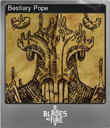 Series 1 - Card 7 of 10 - Bestiary Pope