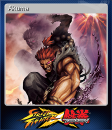 Series 1 - Card 1 of 10 - Akuma