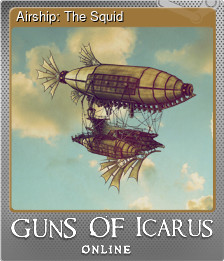 Series 1 - Card 5 of 9 - Airship: The Squid