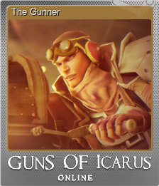 Series 1 - Card 2 of 9 - The Gunner