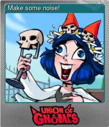 Series 1 - Card 6 of 6 - Make some noise!