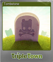 Series 1 - Card 7 of 12 - Tombstone