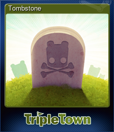 Series 1 - Card 7 of 12 - Tombstone