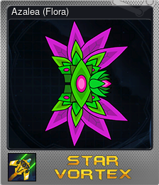 Series 1 - Card 1 of 12 - Azalea (Flora)