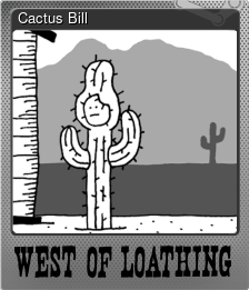 Series 1 - Card 7 of 7 - Cactus Bill