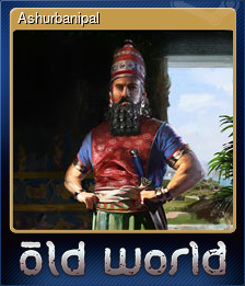Series 1 - Card 1 of 8 - Ashurbanipal