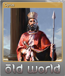 Series 1 - Card 6 of 8 - Cyrus