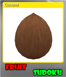 Series 1 - Card 2 of 5 - Coconut