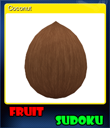 Series 1 - Card 2 of 5 - Coconut